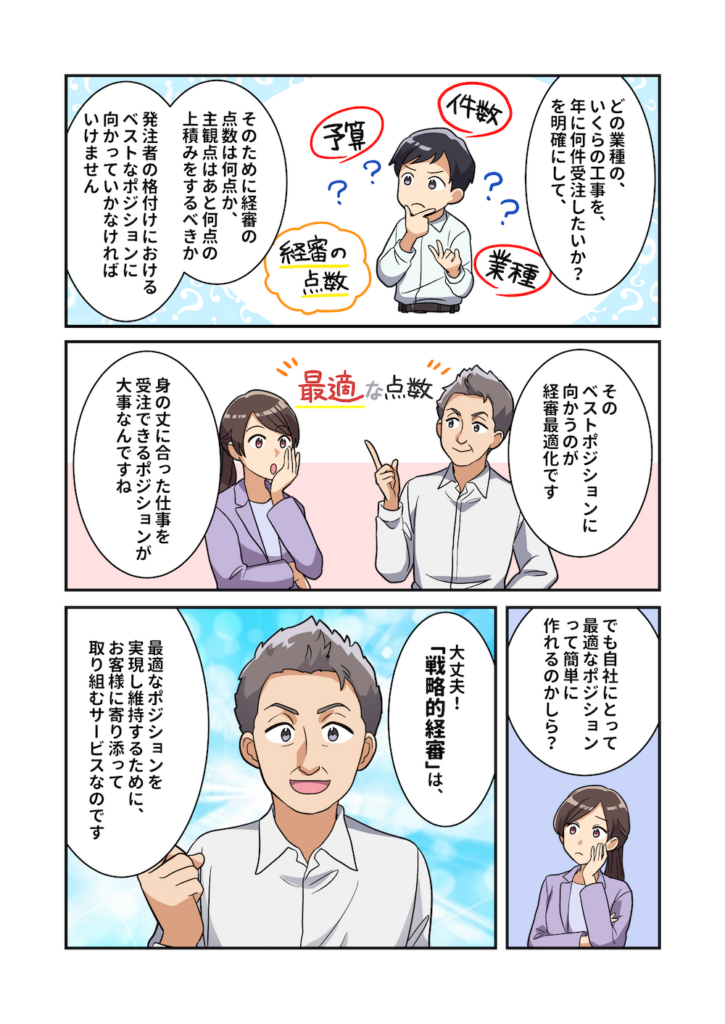 マンガ：経審の点数は高ければ高いほど良い...訳ではありません02